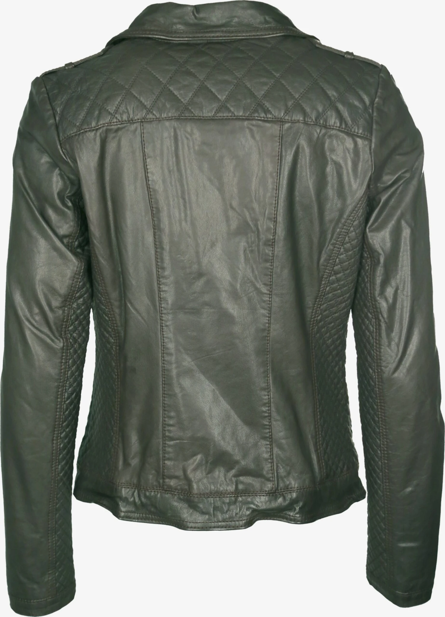 Mustang Leren Jassen Tussenjas Chira Dames Olijfgroen 4 Mustang Leren Jassen Tussenjas Chira Dames Olijfgroen - Afbeelding 2