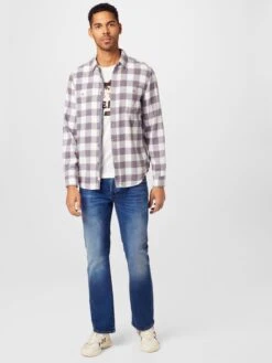 Mustang Geruite Overhemden Regular Fit Overhemd Clemens Heren Aubergine / Natuurwit 11 Mustang Geruite Overhemden Regular Fit Overhemd Clemens Heren Aubergine / Natuurwit -Mustang Verkoop 002c37621abeb207a23c158a93272f44