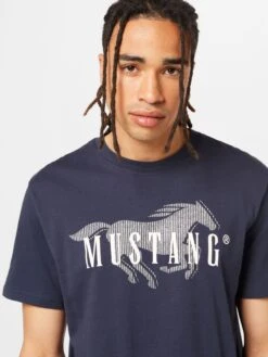 Mustang T-shirts Shirt Heren Marine 11 Mustang T-shirts Shirt Heren Marine -Mustang Verkoop 01097a2b7f5cdc9494da41afd1be5e53