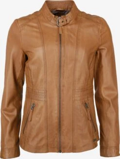 Mustang Leren Jassen Tussenjas Gloria Dames Bruin