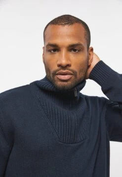 Mustang Trui - Blau -Mustang Verkoop 02c47a13517d4662b62de1cfb6ce4b01