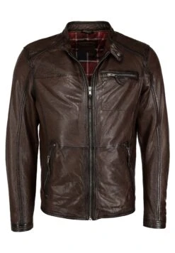 Mustang Leren Jas - Brown