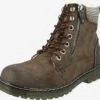 Mustang Boots & Laarzen Veterboots Heren Mokka -Mustang Verkoop 05e96db5395fa2881bb77743cd332110