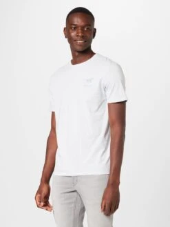 Mustang T-shirts Shirt Alex Heren Wit 9 Mustang T-shirts Shirt Alex Heren Wit -Mustang Verkoop 063c1b4867c49e070fe6b8df6e22cf92