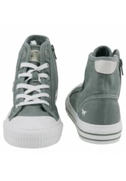 Mustang Damen Canvas- Sneakers Hoog - Grün 8 Mustang Damen Canvas- Sneakers Hoog - Grün -Mustang Verkoop 067b9e7c0b324fc4b105ef80bd69225f