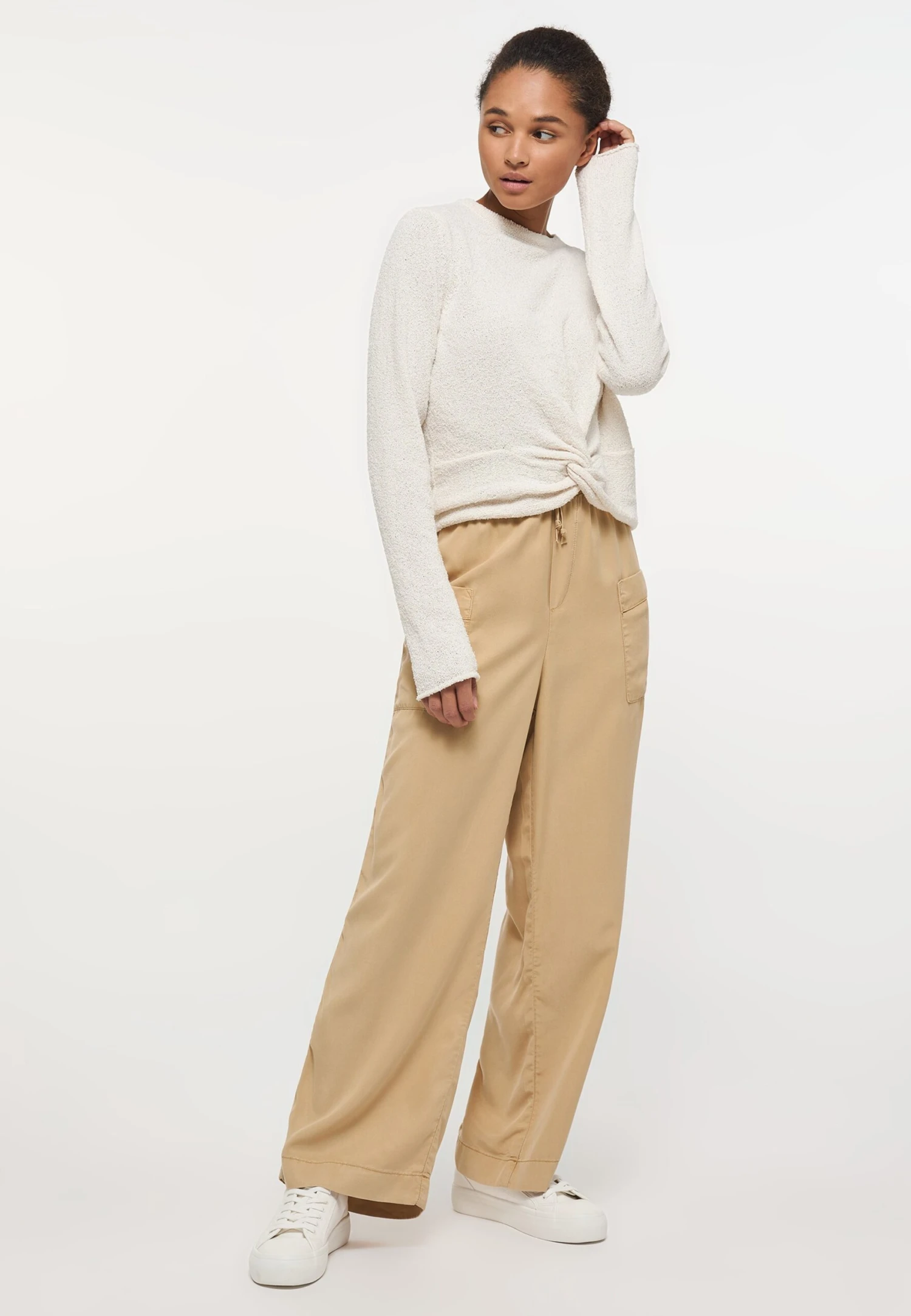 Mustang Trui - Weiß 4 Mustang Trui - Weiß - Afbeelding 2