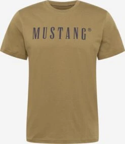 Mustang T-shirts Shirt Alex Heren Kaki