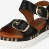 Mustang Sandalen Met Hak Sandaal Dames Zwart -Mustang Verkoop 094498b951c5d74618cf9d06e280922d