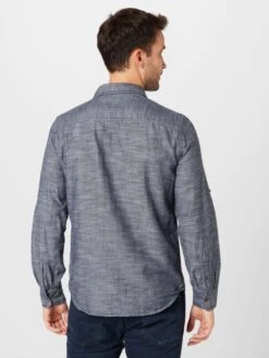 Mustang Casual Overhemden Regular Fit Overhemd Casper Heren Duifblauw -Mustang Verkoop 096c194f36f41d4a46f246ba26df3119