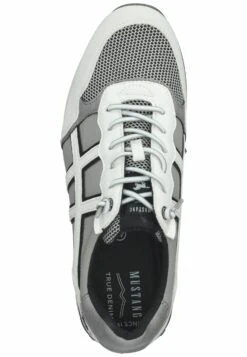 Mustang Sneakers Laag - Weiss Grau -Mustang Verkoop 0adc84b80aca42e38b58ed1da190e944