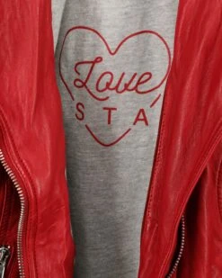 Mustang Leren Jassen Tussenjas 31020254 Dames Rood 21 Mustang Leren Jassen Tussenjas 31020254 Dames Rood -Mustang Verkoop 0af35831b03e018b5e3473deb6d4f6de