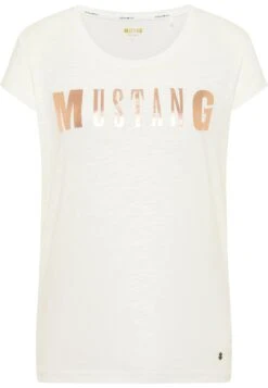 Mustang T-Shirt Print - Weiß