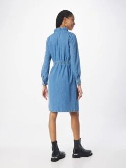 Mustang Blousejurken Blousejurk Dames Blauw -Mustang Verkoop 0da435050fc6af2260c403ce1b244a21