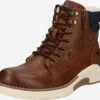 Mustang Boots & Laarzen Veterboots Heren Karamel -Mustang Verkoop 0e3698ceb045fa88c7ff7ddade97cae9