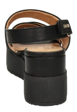 Mustang Sandalen Met Sleehak - Zwart -Mustang Verkoop 0e98f98e770e43dbbea52c15df9a0f46