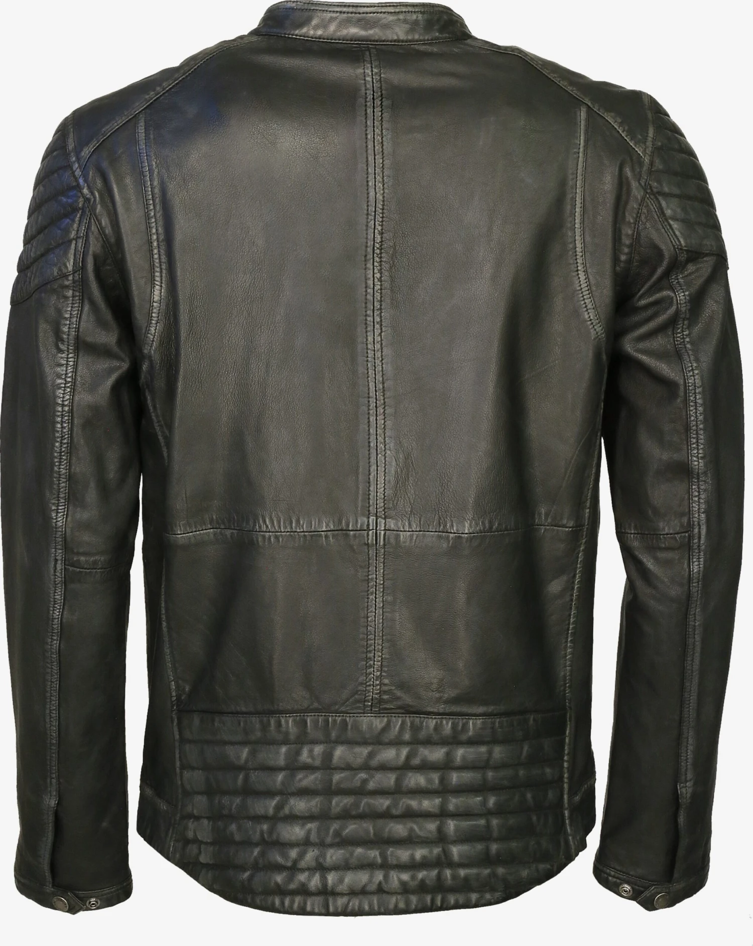 Mustang Leren Jassen Tussenjas Darwin Heren Zwart 4 Mustang Leren Jassen Tussenjas Darwin Heren Zwart - Afbeelding 2