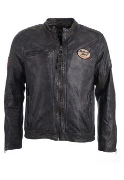 Mustang Varberg - Leren Jas - Dunkelbraun -Mustang Verkoop 10b327fc20e94cfdba87372fa1740dbb