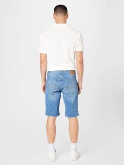 Mustang Denim Shorts Regular Jeans Washington Heren Blauw -Mustang Verkoop 11adc69b024cf9d548daa7665f195f94