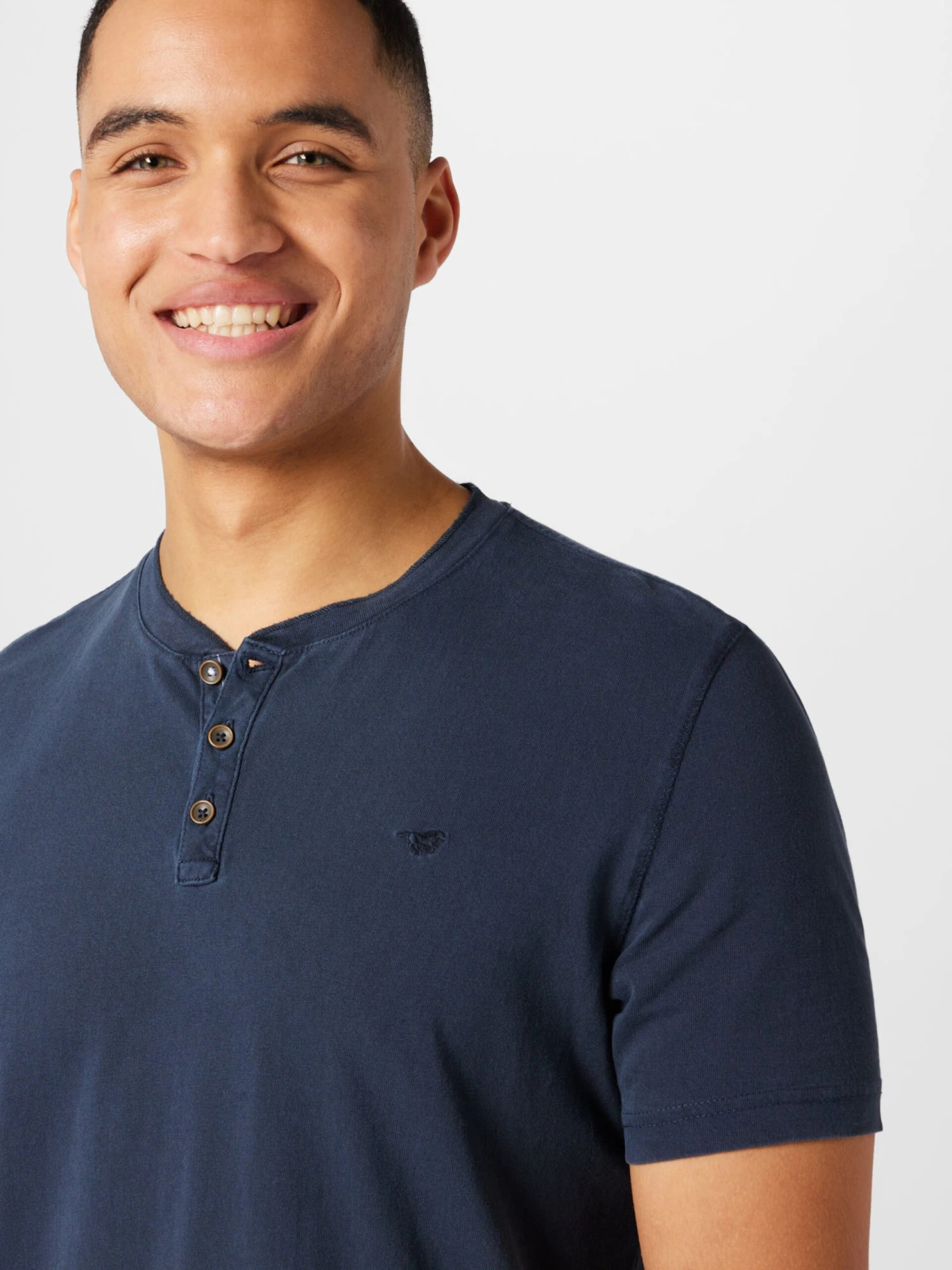 Mustang T-shirts Shirt Alex Heren Marine 4 Mustang T-shirts Shirt Alex Heren Marine - Afbeelding 2