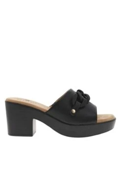 Mustang Muiltjes Met Hak - Schwarz -Mustang Verkoop 13d80668d138431d919bdfddbfff999e