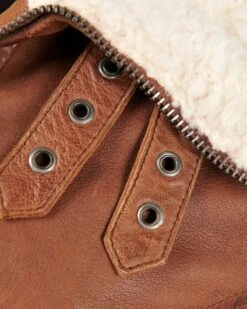 Mustang Leren Jassen Tussenjas Lovells Dames Bruin -Mustang Verkoop 15188044c8ad4cb46f5a431272a48ef1