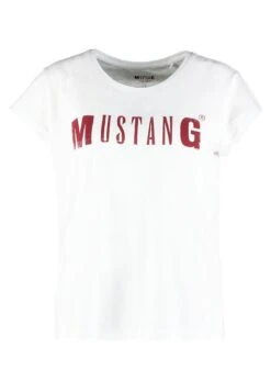 Mustang Logo - T-Shirt Print - General White -Mustang Verkoop 166119783cff4043a0265cf4fc019e43