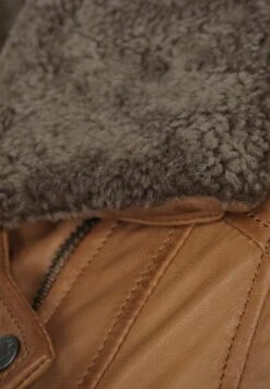 Mustang Leren Jas - Cognac -Mustang Verkoop 16f5f430ab124c2f8af1a2cfdd116c6e