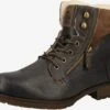 Mustang Boots & Laarzen Veterboots Heren Donkerbruin
