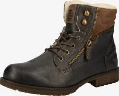 Mustang Boots & Laarzen Veterboots Heren Donkerbruin