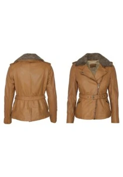 Mustang Leren Jas - Cognac -Mustang Verkoop 18fe110714ab4f0592f799b3cd614ed1