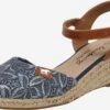 Mustang Sandalen Met Hak Sandaal Dames Lichtblauw -Mustang Verkoop 1a1c2bc876a95f6cfab133194cac0a3e
