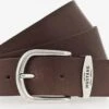 Mustang Leren Riemen Riem Dames Chocoladebruin -Mustang Verkoop 1a6c1f0895520374a62c068f01db6a52