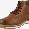 Mustang Boots & Laarzen Veterboots Heren Bruin