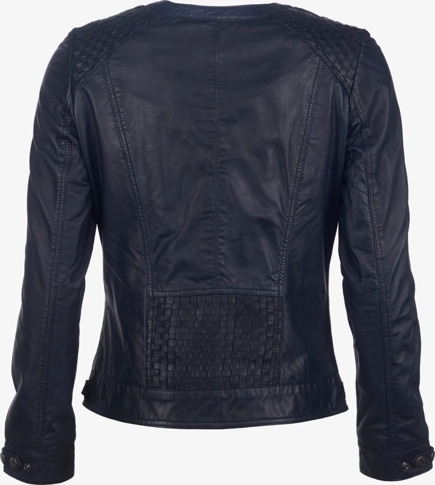 Mustang Leren Jassen Tussenjas Ducie Dames Nachtblauw 4 Mustang Leren Jassen Tussenjas Ducie Dames Nachtblauw - Afbeelding 2