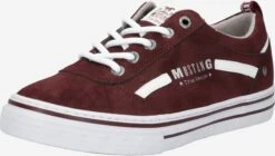 Mustang Skate Sneakers Sneakers Laag Dames Bordeaux