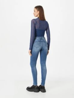 Mustang Jeans Skinny Jeans Jasmin Dames Blauw -Mustang Verkoop 1cc807a9b3864dacd0a5062009534386