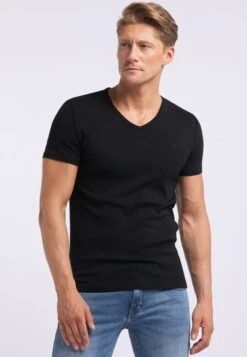 Mustang Aaron - T-Shirt Basic - Black