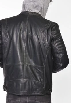 Mustang Leren Jassen Tussenjas Heren Grijs / Zwart -Mustang Verkoop 1d583df721025ec0eefdaef14dbac8ae