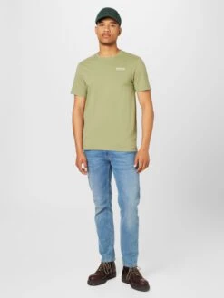 Mustang T-shirts Shirt Alex Heren Lichtgroen -Mustang Verkoop 1dcc6264fb23c86ecddd00dc978fa35d