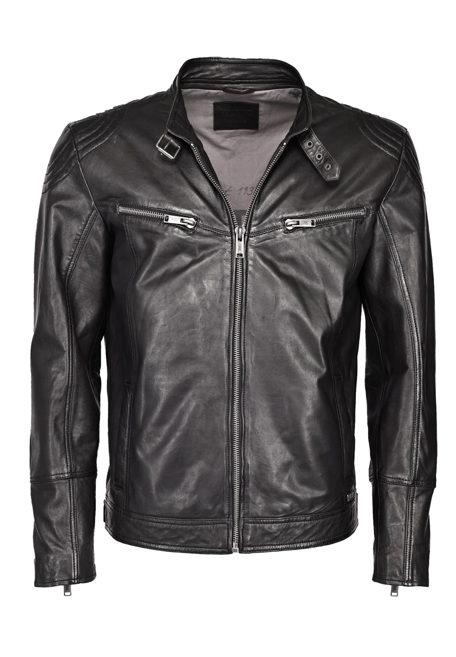 Mustang Leren Jas - Black 3 Mustang Leren Jas - Black