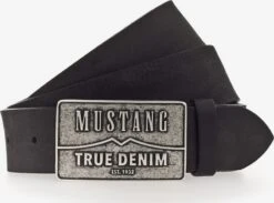 Mustang Casual Riemen Riem Heren Zwart
