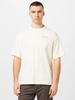 Mustang T-shirts Shirt Aidan Heren Crème 9 Mustang T-shirts Shirt Aidan Heren Crème -Mustang Verkoop 211993c16fb3852868aa2dafe8d80b10