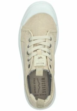 Mustang Sportieve Veterschoenen - Ivory -Mustang Verkoop 23daadbc2945429181755af7b099a82c
