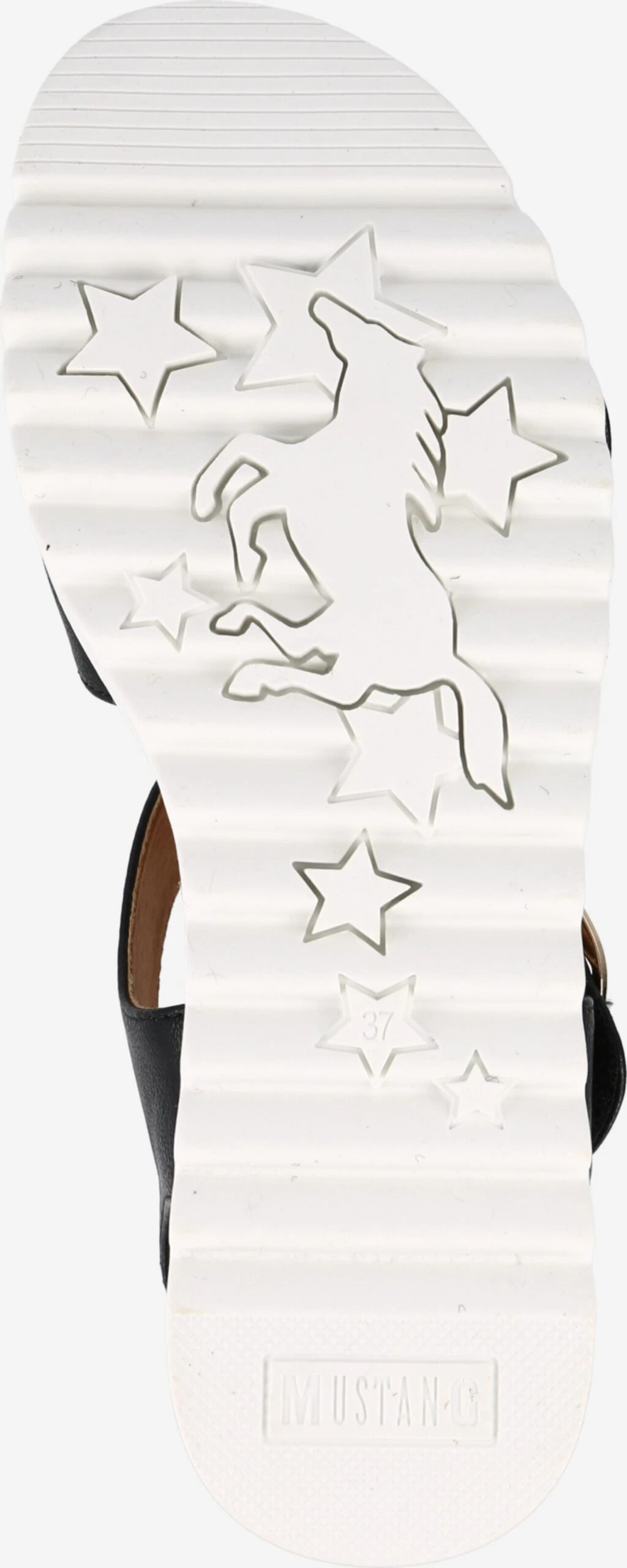 Mustang Sandalen Met Hak Sandaal Dames Zwart 5 Mustang Sandalen Met Hak Sandaal Dames Zwart - Afbeelding 3