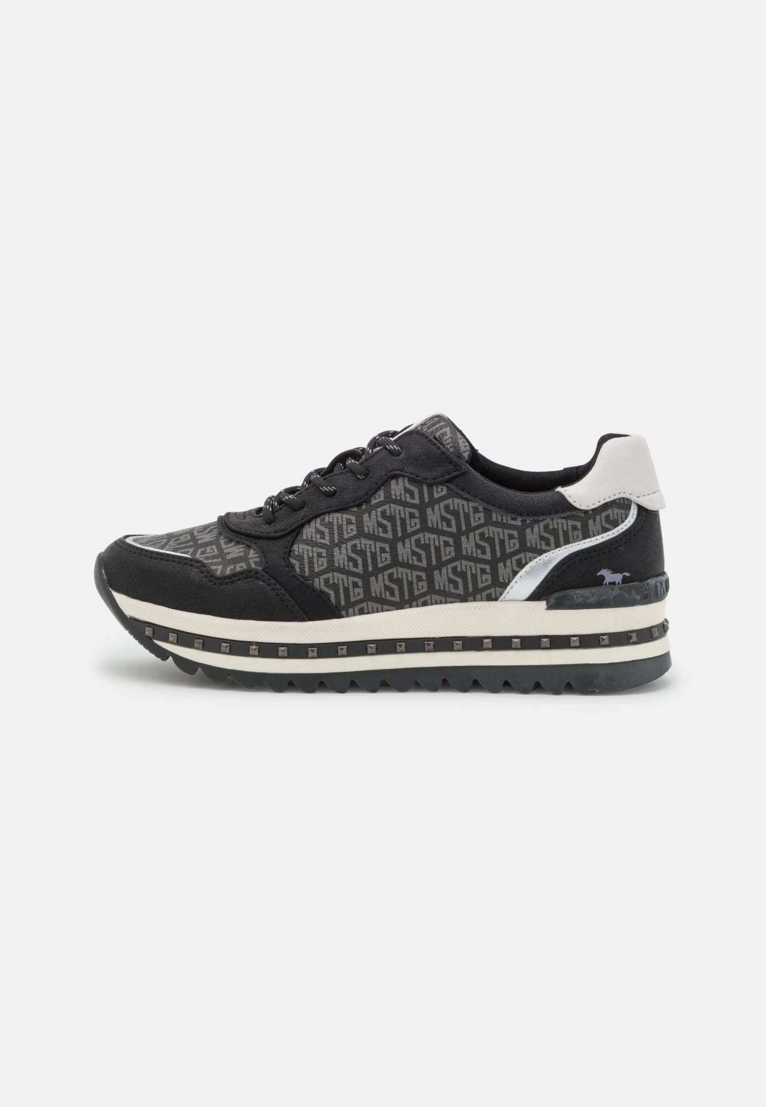 Mustang Sneakers Laag - Schwarz 4 Mustang Sneakers Laag - Schwarz - Afbeelding 2