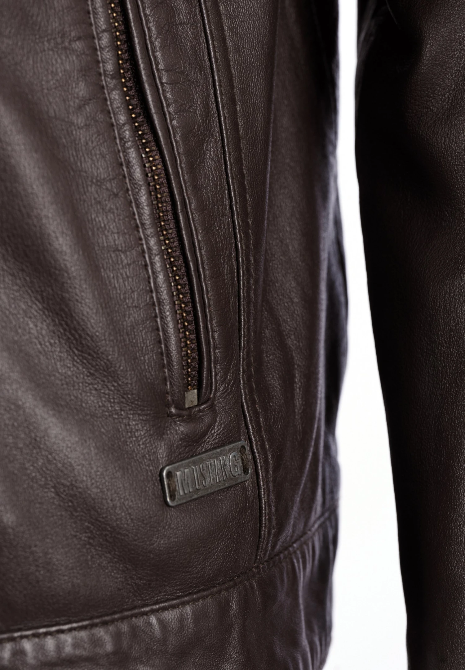 Mustang Leren Jas - Dark Brown 9 Mustang Leren Jas - Dark Brown - Afbeelding 7