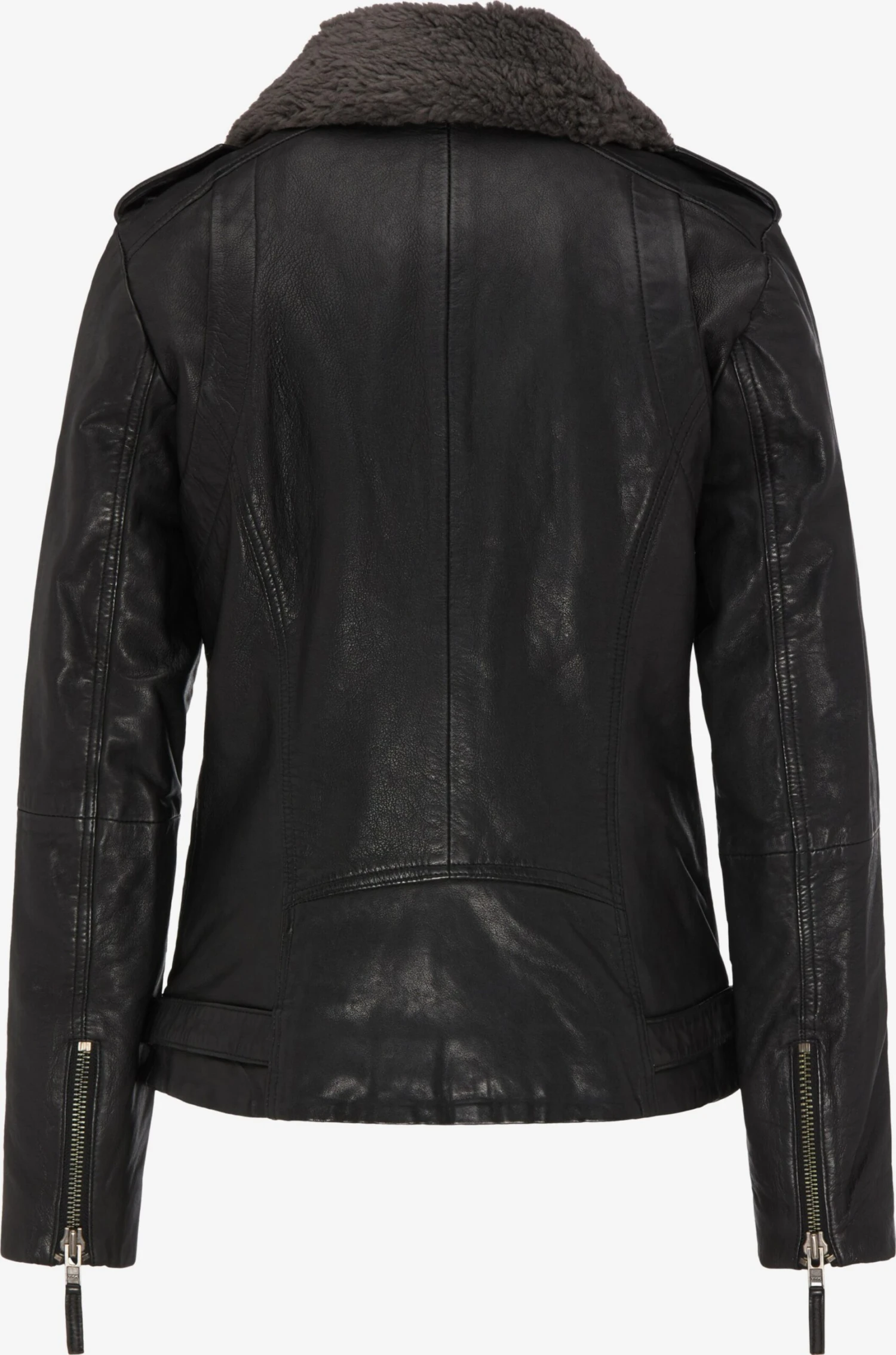 Mustang Leren Jassen Tussenjas Grenada FF Dames Zwart 4 Mustang Leren Jassen Tussenjas Grenada FF Dames Zwart - Afbeelding 2