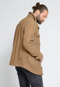 Mustang Leren Jas - Camel -Mustang Verkoop 28ad314ecb974e888982503f43d120d5