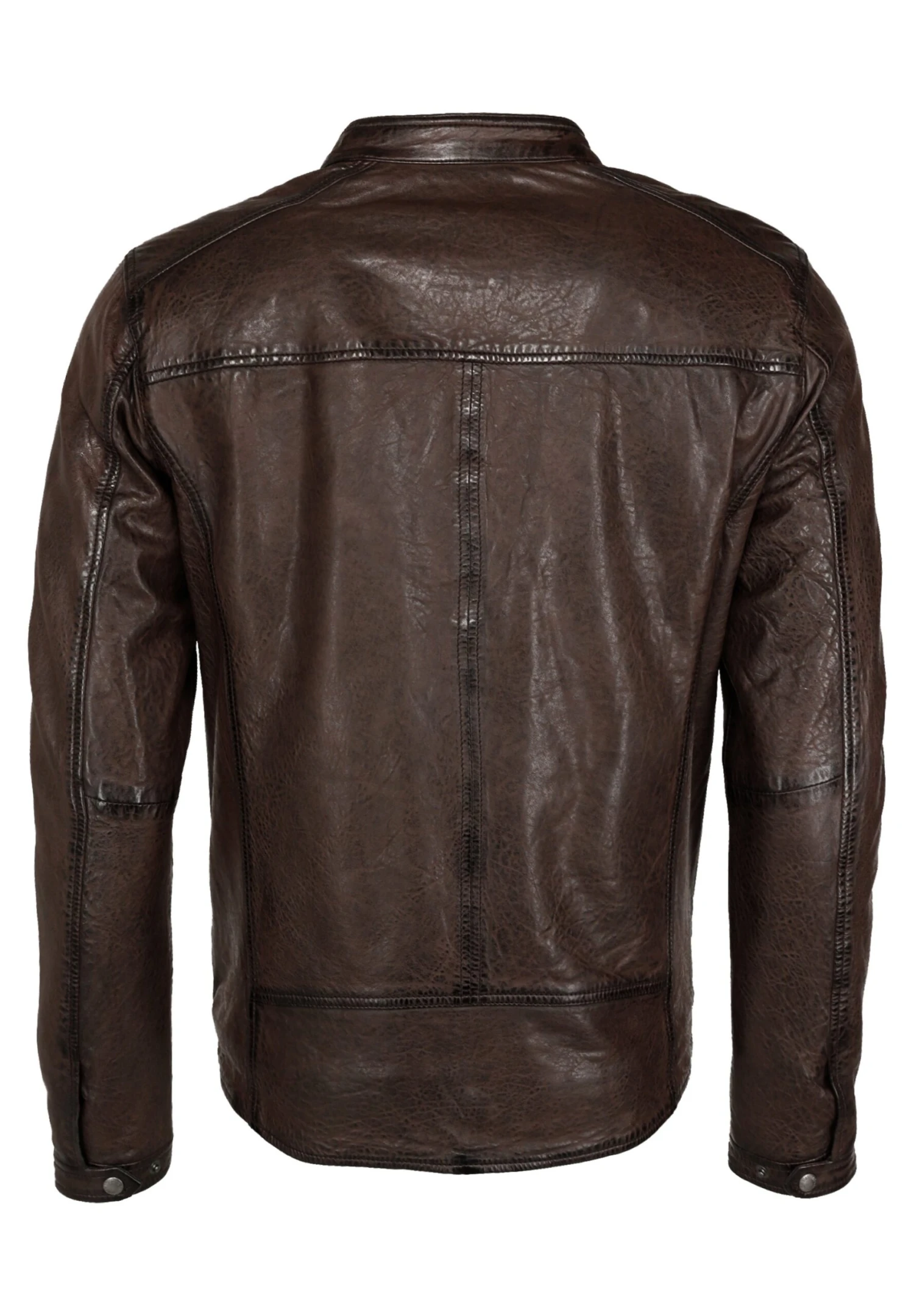 Mustang Leren Jas - Brown 4 Mustang Leren Jas - Brown - Afbeelding 2