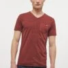 Mustang T-Shirt Basic - Rot -Mustang Verkoop 2bd68921f50f48ada0e811b95f55ef97